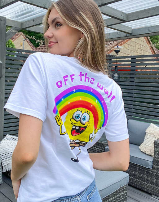 Vans spongebob sale shirt