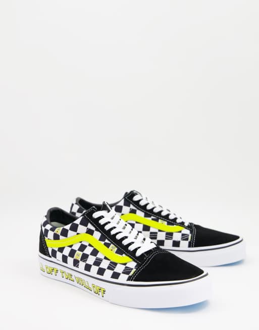 Vans x Spongebob Old Skool - Sneakers Off The Wall, colore nero