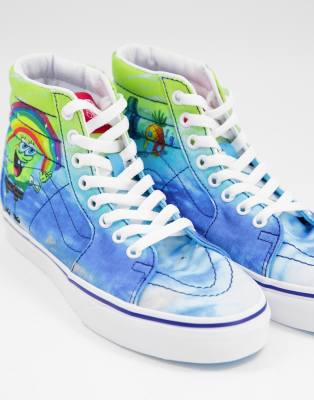 vans spongebob high tops