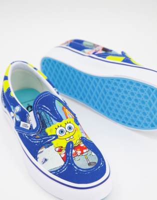 vans spongebob slip on