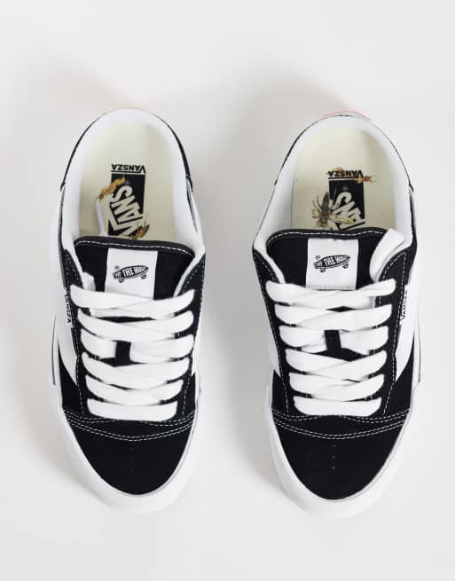 Vans x SZA Knu Skool Mule in black and white, 2 of 5