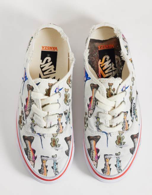 Vans x SZA LX Authentic 44 Kickdown trainer in white, 2 of 4