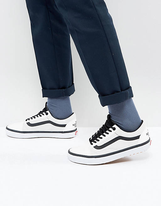 Vans X The Face MTE DX Sneakers In White | ASOS
