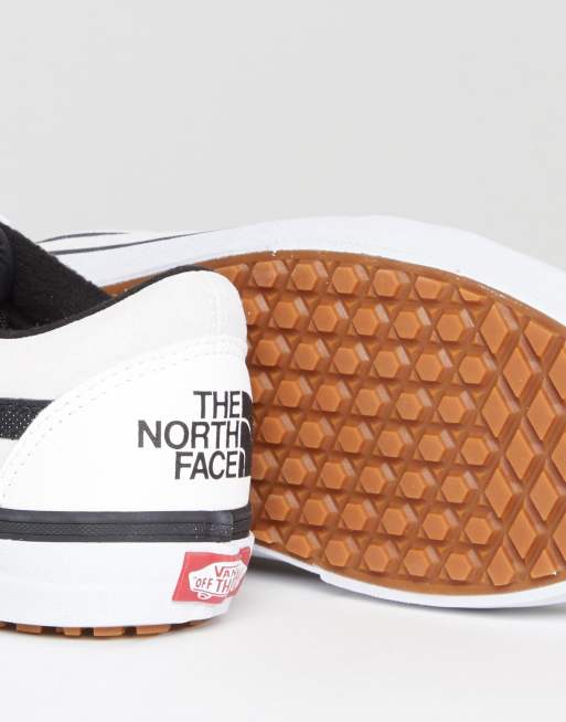 North face vans clearance white