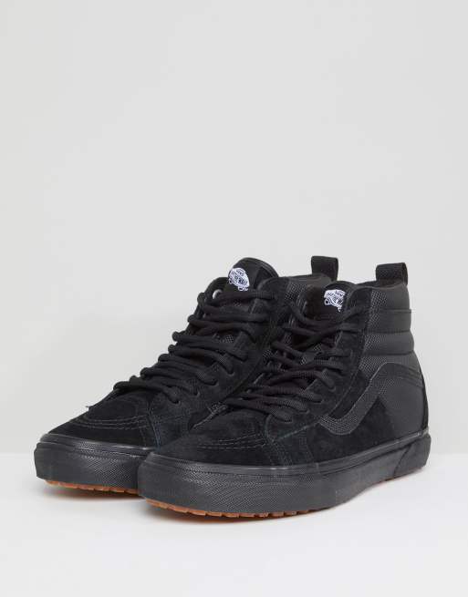 Vans x north shop face sk8 hi black