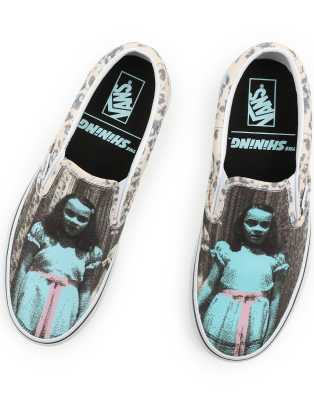 the shining slip on vans