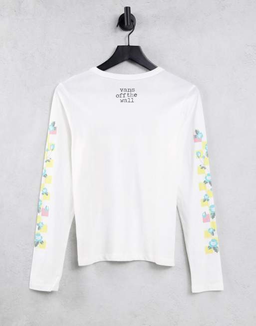 VANS シャイニング　ロングTシャツ バンズコラボ　ムービーT　ロンT 白　L Vans x The Shining long sleeve t-shirt in white | ASOS