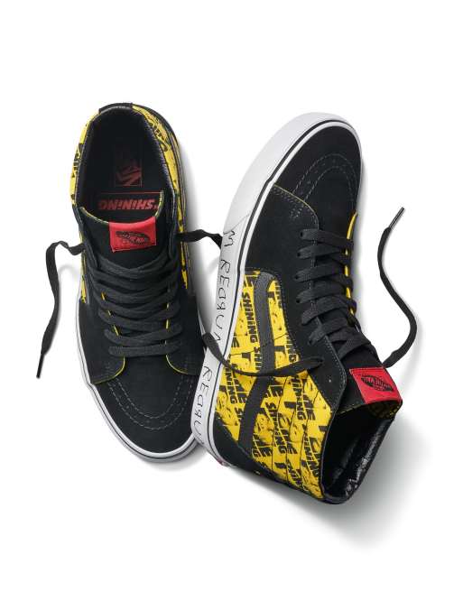 vans shining sk8 hi