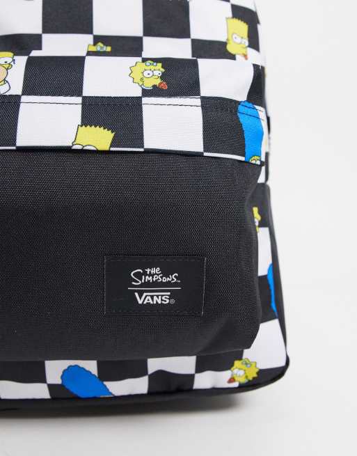 The simpsons vans online backpack