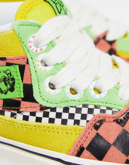 Vans x Tierra Whack Half Cab mid top sneakers in multi