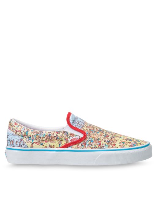 Vans Men's Authentic Sneaker, (Where's Waldo?) Land