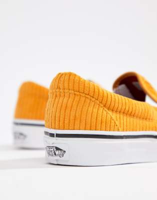 corduroy yellow vans