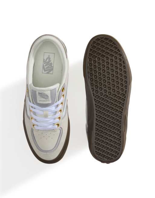 Vans - zapatillas clásicas Rowley en beige, 4 de 4