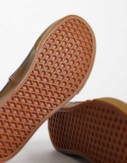 Vans - Zapatillas de deporte Authentic en burdeos, 5 de 5