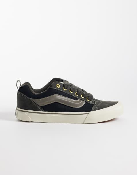 Vans - zapatillas de deporte Knu Skool en negro y gris - view 1