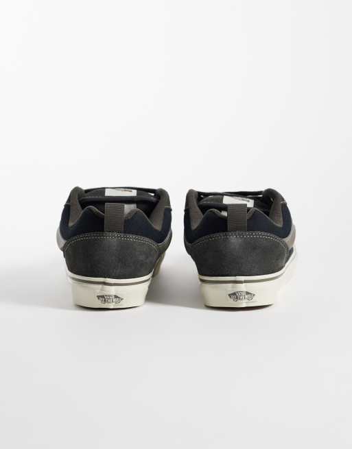 Vans - zapatillas de deporte Knu Skool en negro y gris, 2 de 5
