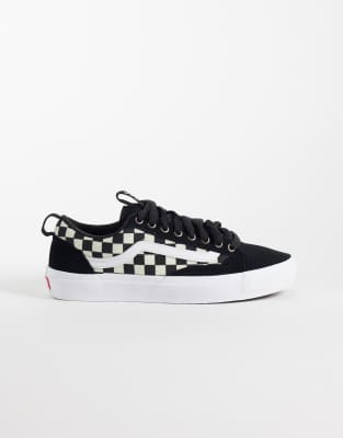 Vans - zapatillas Skate Old Skool 36 + en tablero de ajedrez negro y blanco