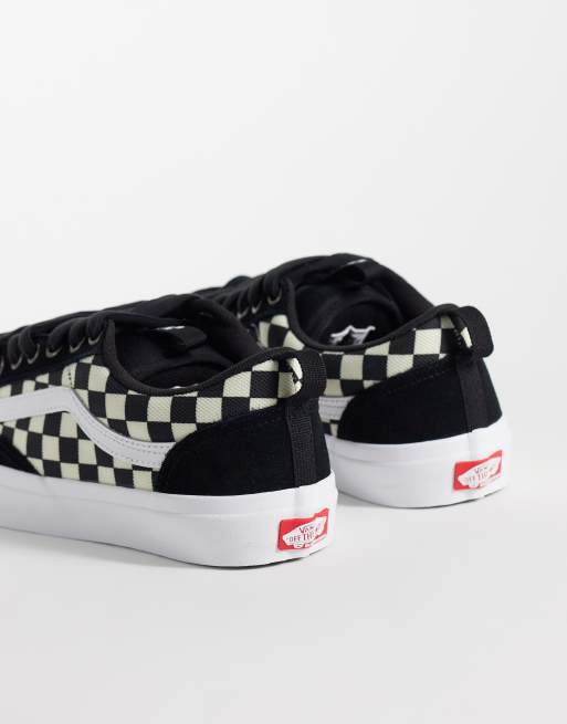 Vans - zapatillas Skate Old Skool 36 + en tablero de ajedrez negro y blanco, 2 de 5