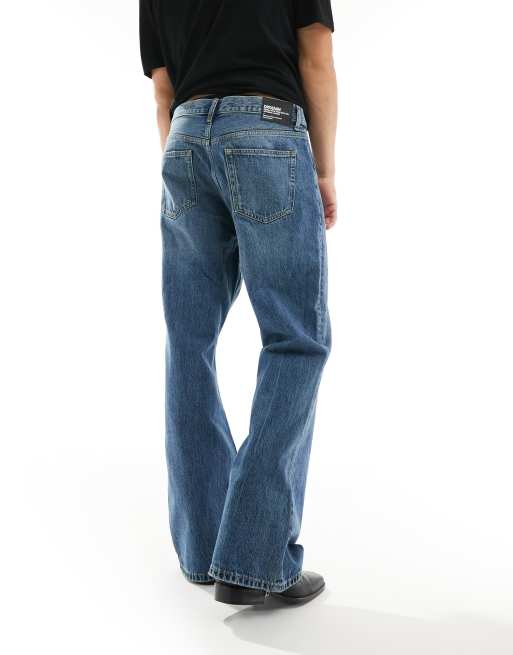 Vaqueras de pernera bootcut con lavado medio cañón Rift de Dr Denim, 4 de 5