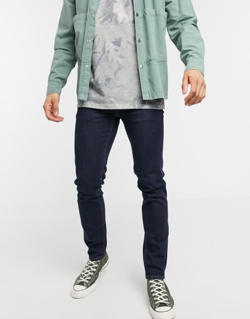 Vaqueros ajustados en añil de ASOS DESIGN