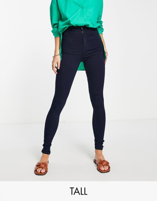 Vaqueros azul añil de corte pitillo Solitaire de Dr Denim Tall