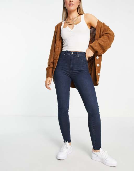 Vaqueros azul añil de corte pitillo Solitaire de Dr Denim