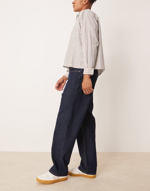 Vaqueros azul añil holgados de ASOS DESIGN, 3 de 5