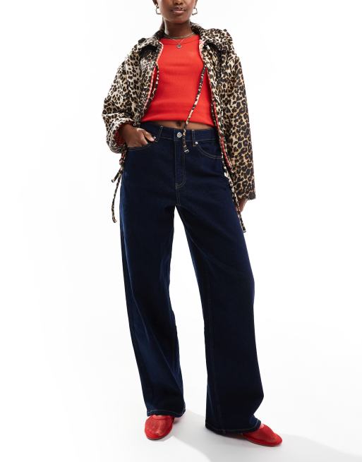 Vaqueros azul añil holgados de Miss Selfridge