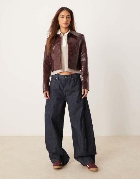 Vaqueros azul añil holgados y abullonados de Abercrombie & Fitch - view 1