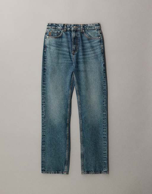 Vaqueros azul auténtico de corte recto con lavado medio de estilo años 90 de ASOS DESIGN Circular Design Collection , 5 de 7