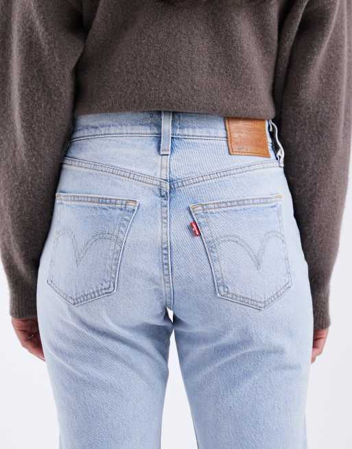 Vaqueros azul claro de corte recto Hourglass 501 de Levi's , 4 de 5
