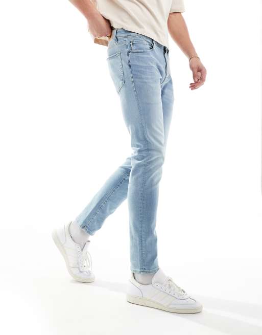 Vaqueros azul claro de corte slim Leon de Selected Homme