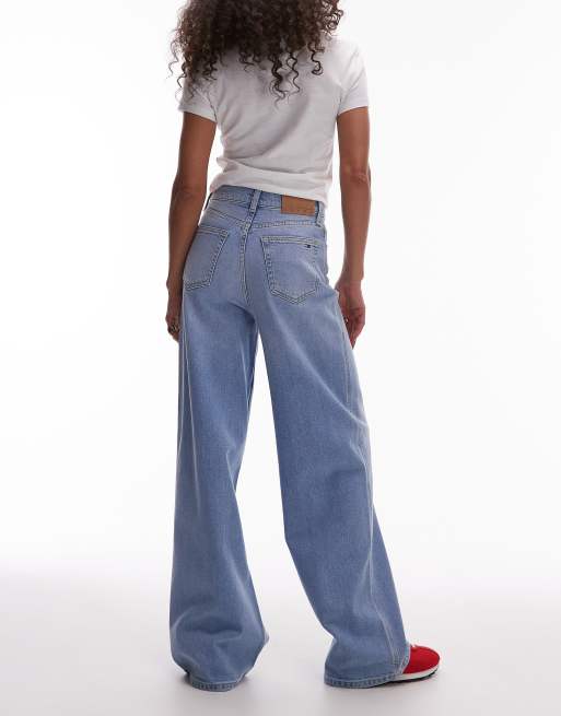 Vaqueros azul claro de pernera ancha y talle alto Charlie de Tommy Jeans, 2 de 5