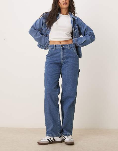 Vaqueros azul clásico de corte suelto estilo carpintero Stevensville de Dickies - view 1