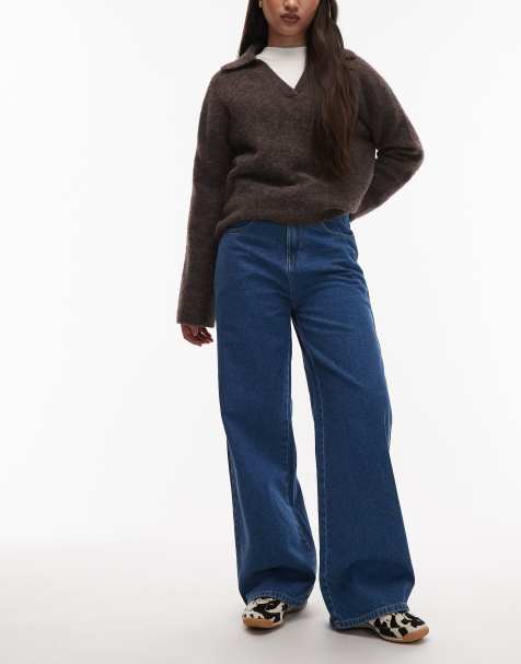 Vaqueros azul clásico de pernera ancha holgada de Dickies - view 1