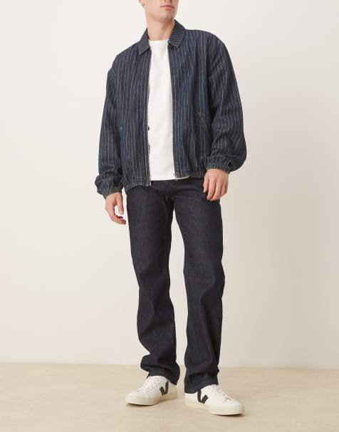 Vaqueros azul crudo de corte recto de ASOS DESIGN - view 1