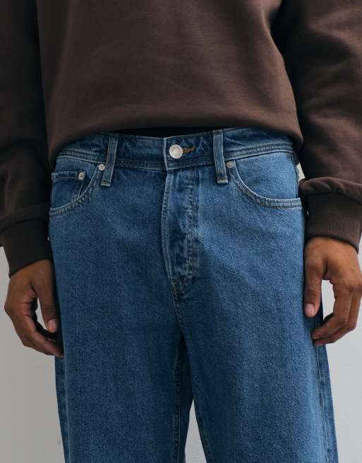 Vaqueros azul envejecido de corte suelto Eddie de Jack & Jones, 5 de 5