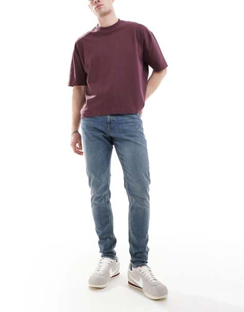 Vaqueros azul envejecido de corte tapered Pete de Jack & Jones - view 1