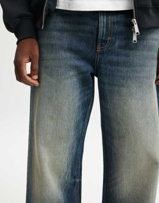 Vaqueros azul estático holgados de Cotton On, 4 de 4