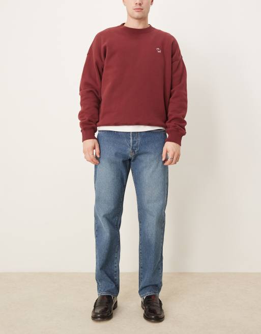 Vaqueros azul lavado de corte recto Scott de Selected Homme