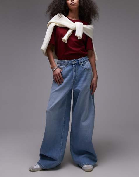 Vaqueros azul lavado de corte suelto y talle medio Charlie de Tommy Jeans - view 1