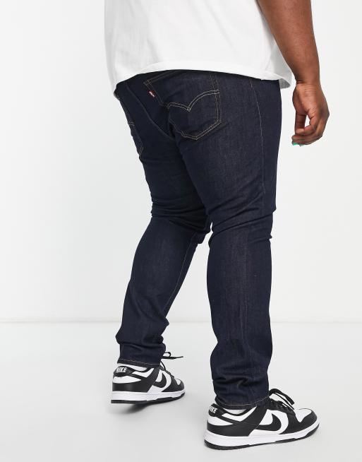 Vaqueros azul marino de corte slim 512 de Levi's Big & Tall, 2 de 4