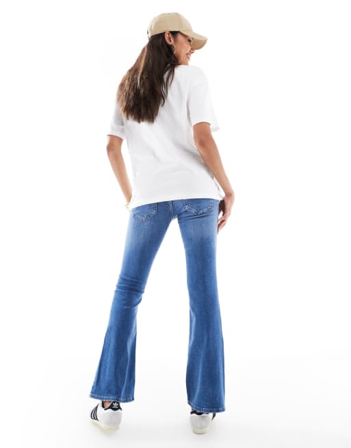 Vaqueros azul medio de campana de ONLY Maternity, 3 de 5