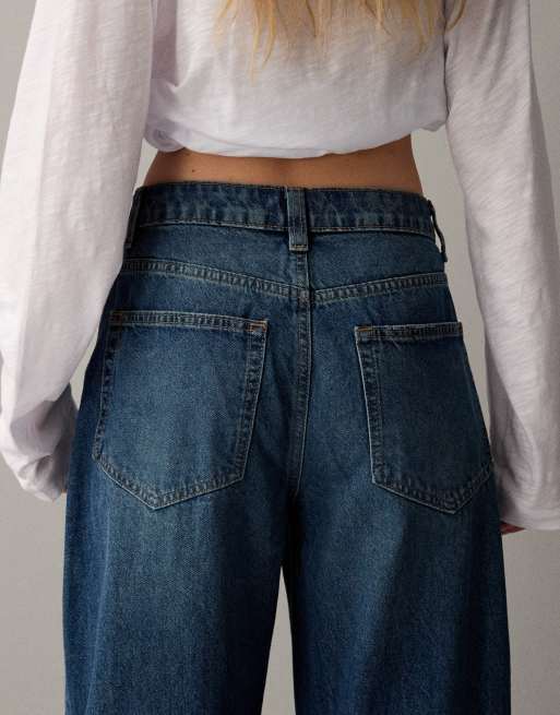 Vaqueros azul medio de corte barrel slim de ASOS DESIGN , 3 de 7