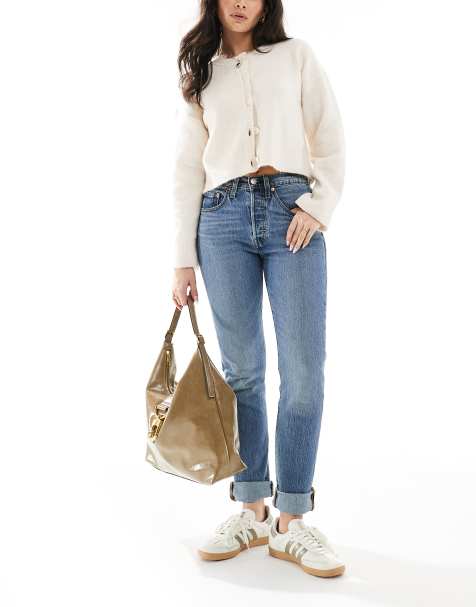 Vaqueros azul medio de corte pitillo 501 de Levi's - view 1