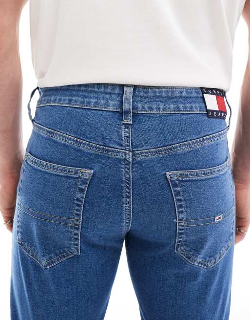 Vaqueros azul medio tapered de corte slim Austin de Tommy Jeans ASOS