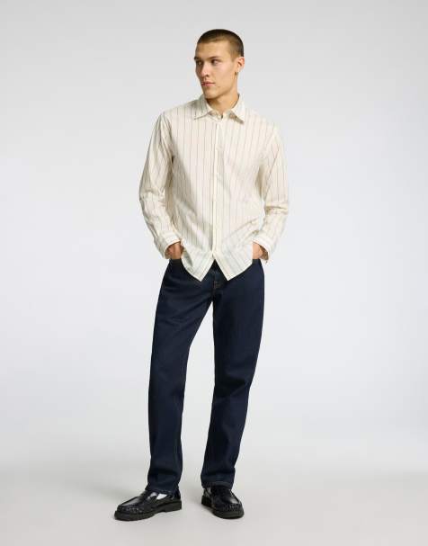 Vaqueros azul oscuro de corte recto de Selected Homme - view 1