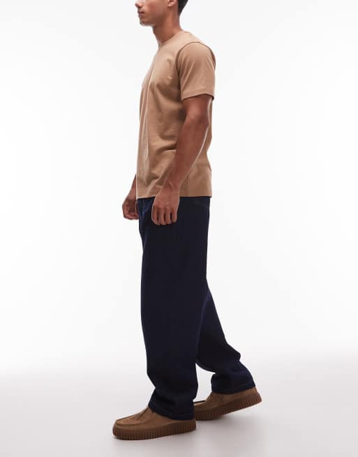 Vaqueros azul oscuro de corte tapered suelto Landon de Carhartt WIP, 3 de 5