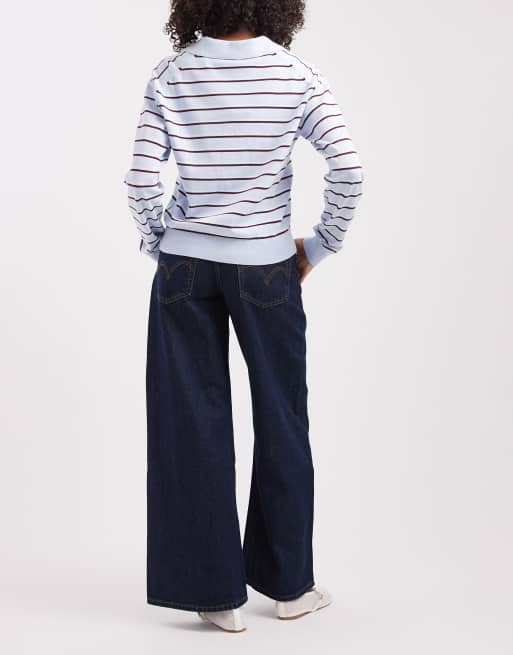 Vaqueros azul oscuro de pernera ancha holgada '94 de Levi's , 2 de 5