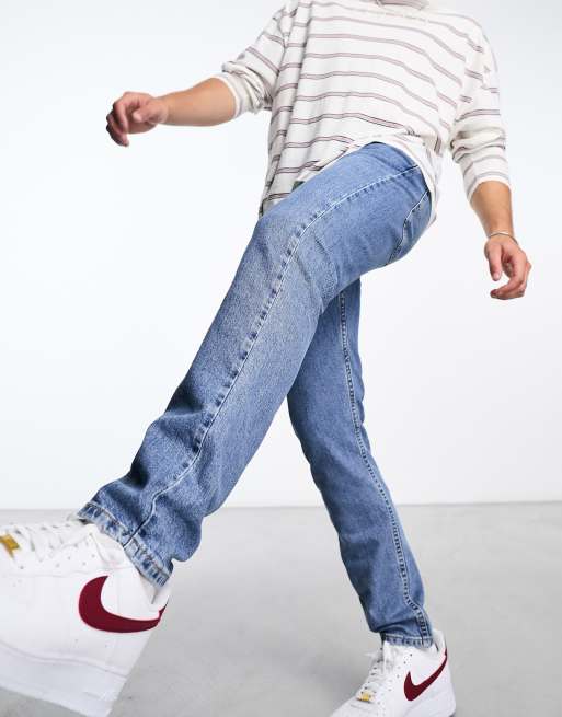 Vaqueros azules con lavado claro de corte tapered slim 512 de Levi's